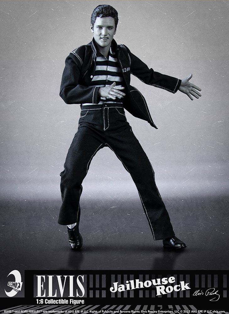 Elvis Presley Legends Series Actionfigur 1/6 Jailhouse Rock Edition 30 cm - Smalltinytoystore