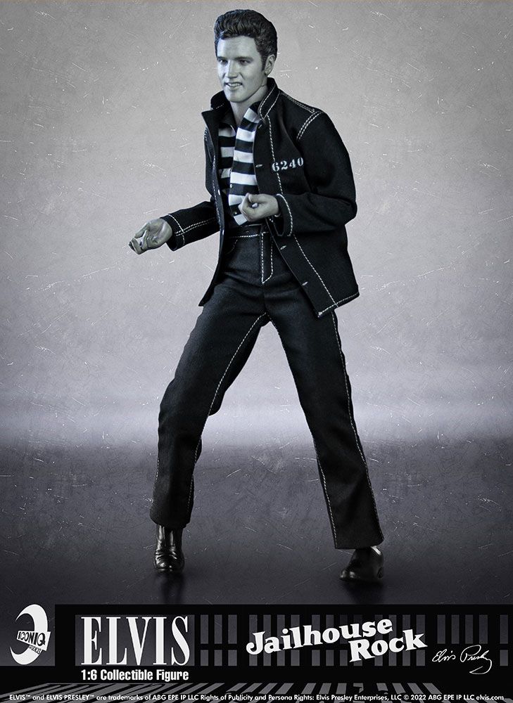 Elvis Presley Legends Series Actionfigur 1/6 Jailhouse Rock Edition 30 cm - Smalltinytoystore