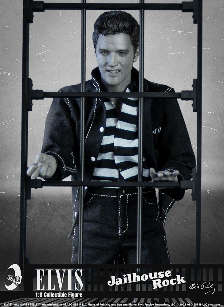 Elvis Presley Legends Series Actionfigur 1/6 Jailhouse Rock Edition 30 cm - Smalltinytoystore