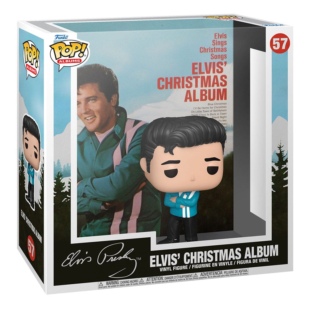 Elvis Presley POP! Albums Vinyl Figur Elvis X-Mas Album 9 cm - Smalltinytoystore
