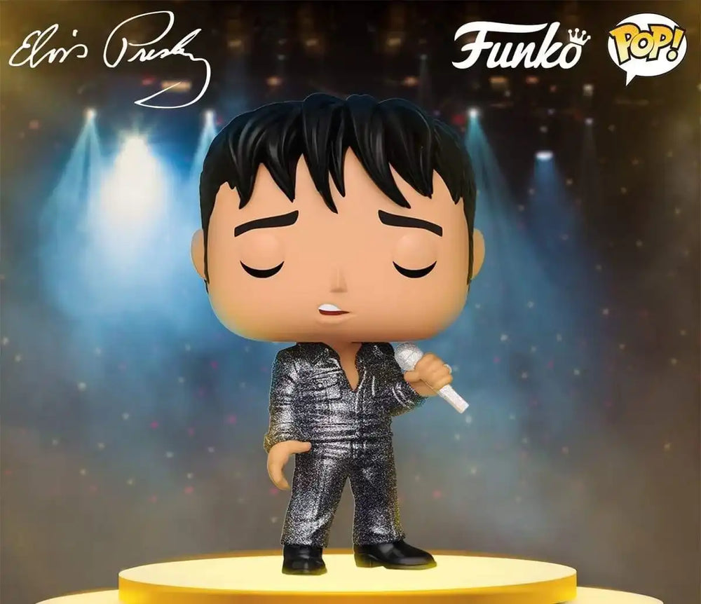 Elvis Presley POP! Rocks Vinyl Figur '68ComebackSpecial(DGLT) 9 cm - Smalltinytoystore