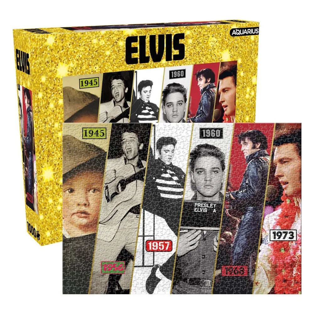 Elvis: Timeline 1000 Piece Jigsaw Puzzle - Smalltinytoystore