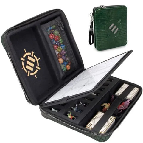 Enhance RPG Series Collector's Edition Organizer Case Green - Smalltinytoystore