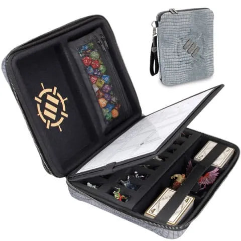 Enhance RPG Series Collector's Edition Organizer Case Silver - Smalltinytoystore