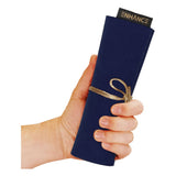 Enhance Tabletop Roll on a Scroll Würfeltasche mit Würfel Blau - Smalltinytoystore