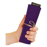 Enhance Tabletop Roll on a Scroll Würfeltasche mit Würfel Lila - Smalltinytoystore