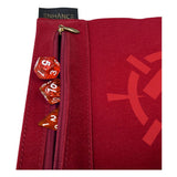 Enhance Tabletop Roll on a Scroll Würfeltasche mit Würfel Rot - Smalltinytoystore