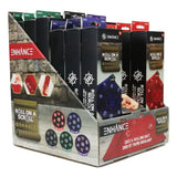 Enhance Tabletop Roll on a Scroll Würfeltasche mit Würfel Sortiment (15) - Smalltinytoystore