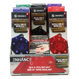 Enhance Tabletop Roll on a Scroll Würfeltasche mit Würfel Sortiment (15) - Smalltinytoystore