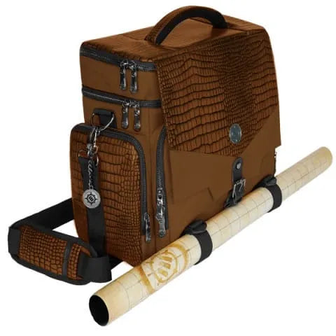Enhance Tabletop Series Collectors Edition Adventurer's Travel Bag Brown - Smalltinytoystore