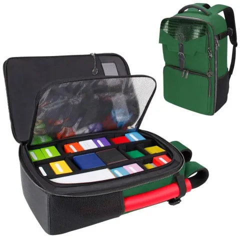Enhance TCG Series Card Backpack Collector's Edition Green - Smalltinytoystore