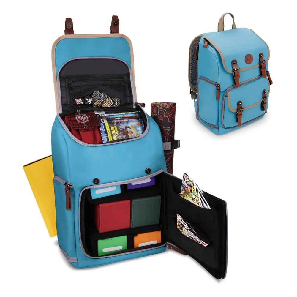 Enhance TCG Series Trading Card Backpack Designer Edition Blue Mid-Size - Smalltinytoystore
