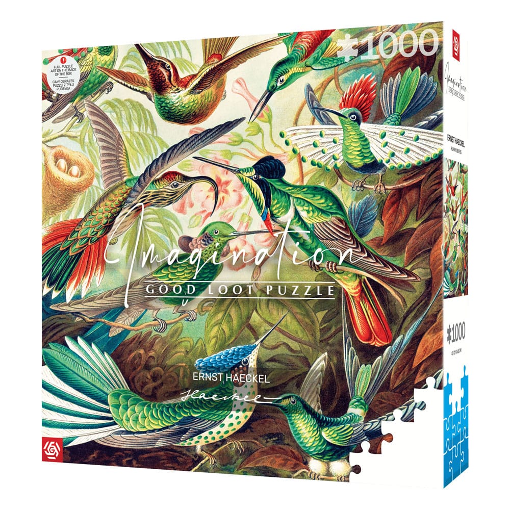 Ernst Haeckel Imagination Puzzle Hummingbirds/Kolibry (1000 Teile) - Smalltinytoystore