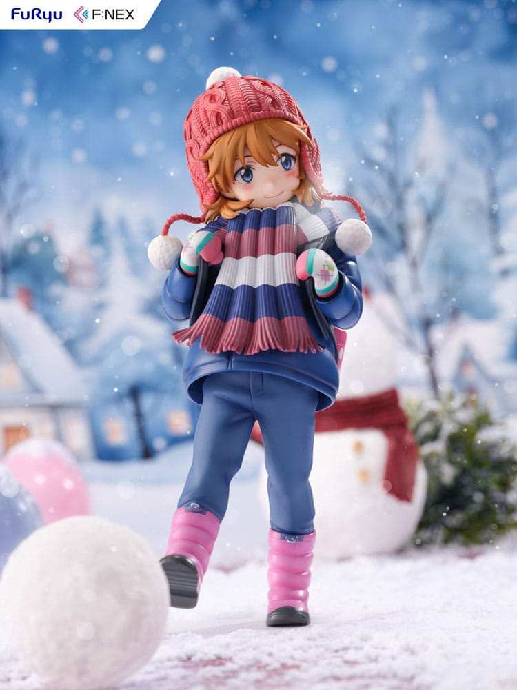 Evangelion: 3.0 + 1.0 Thrice Upon a Time FNEX Statue 1/6 Asuka Shikinami Langley Winter Ver. 20 cm - Smalltinytoystore