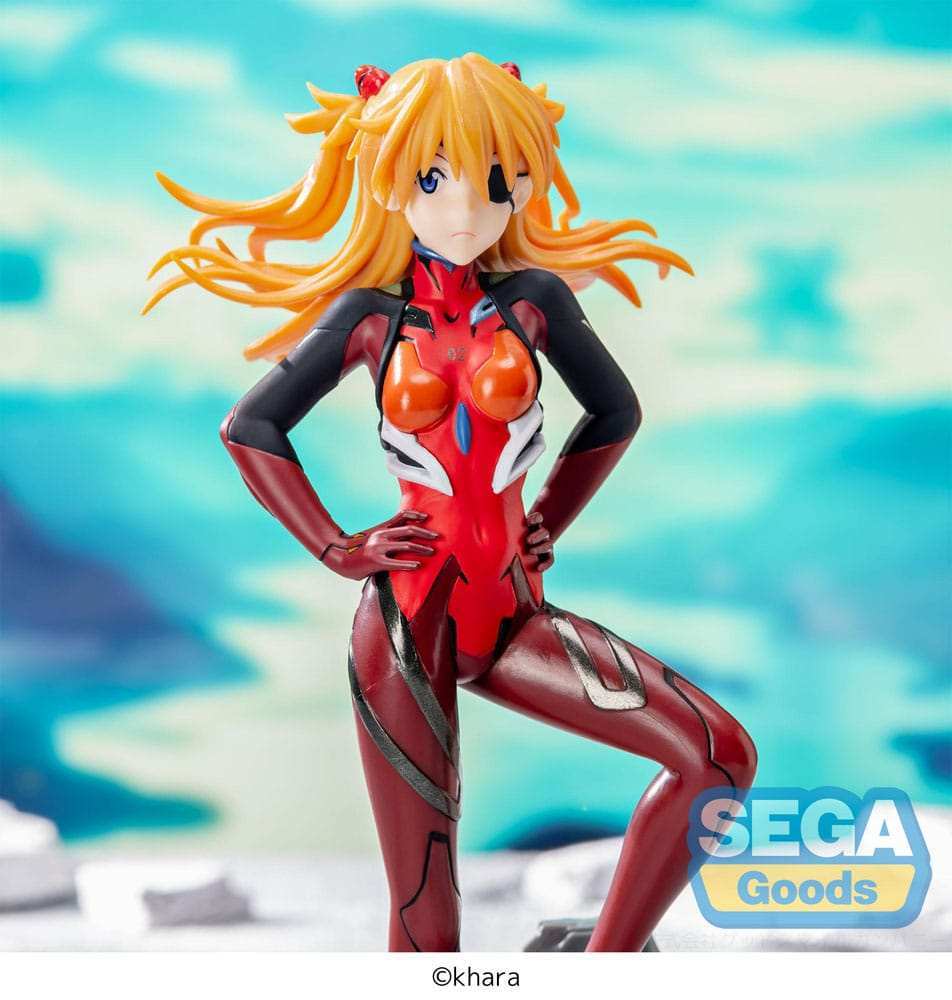 Evangelion: 3.0+1.0 Thrice Upon a Time Luminasta PVC Statue Asuka Shikinami Langley Vignetteum 30th Anniversary Ver. 23 cm - Smalltinytoystore