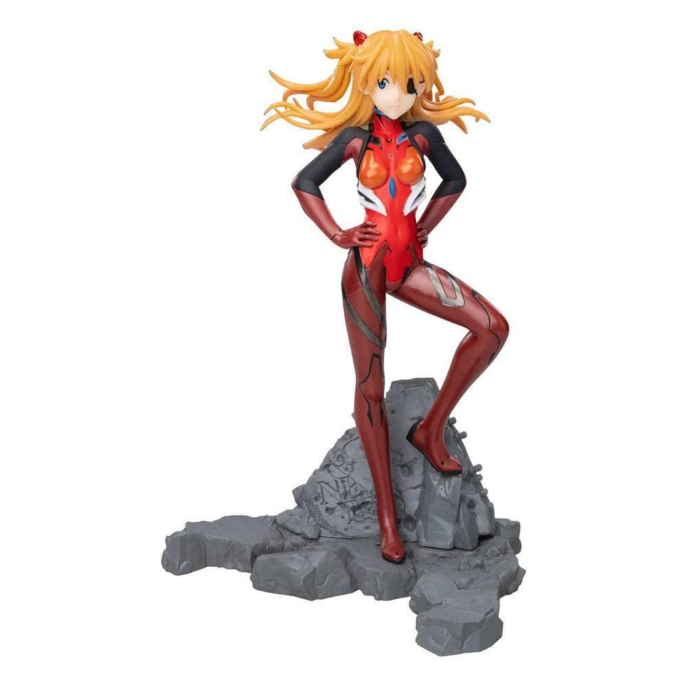 Evangelion: 3.0+1.0 Thrice Upon a Time Luminasta PVC Statue Asuka Shikinami Langley Vignetteum 30th Anniversary Ver. 23 cm - Smalltinytoystore
