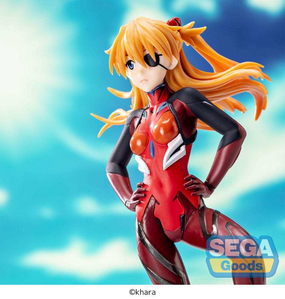 Evangelion: 3.0+1.0 Thrice Upon a Time Luminasta PVC Statue Asuka Shikinami Langley Vignetteum 30th Anniversary Ver. 23 cm - Smalltinytoystore