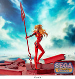 Evangelion: 3.0+1.0 Thrice Upon a Time Luminasta PVC Statue Asuka Shikinami Langley x Spear of Longinus 20 cm - Smalltinytoystore