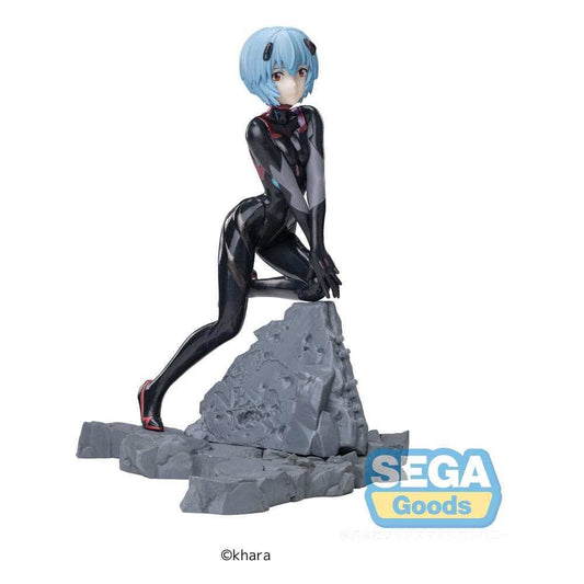 Evangelion: 3.0+1.0 Thrice Upon a Time Luminasta PVC Statue Vignetteum Tentative Name : Rei Ayanami 30th Anniversary Ver. 19 cm - Smalltinytoystore
