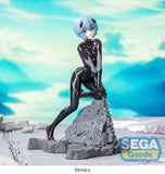 Evangelion: 3.0+1.0 Thrice Upon a Time Luminasta PVC Statue Vignetteum Tentative Name : Rei Ayanami 30th Anniversary Ver. 19 cm - Smalltinytoystore