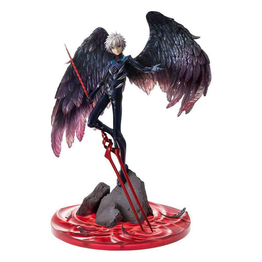 Evangelion: 3.0 + 1.0 Thrice Upon a Time Precious G.E.M. Serie PVC Statue Kaworu Nagisa 15th Anniversary Ver. 30 cm - Smalltinytoystore