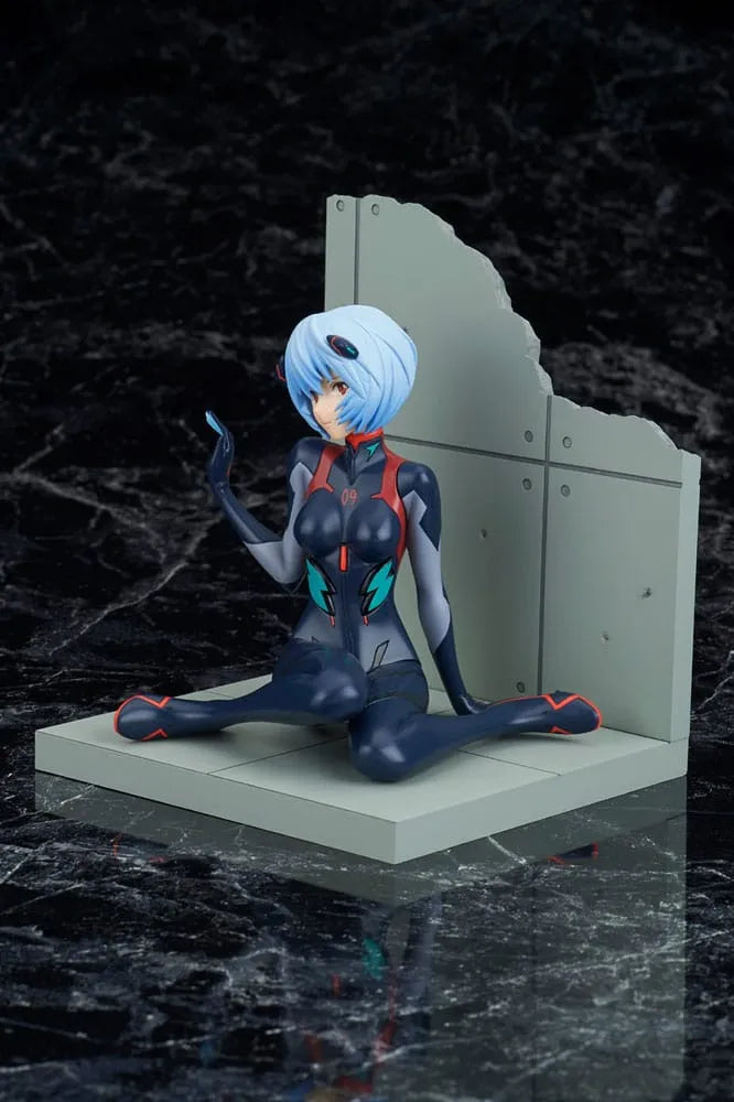 Evangelion 4.0 Final PVC Statue 1/7 Tentative Name Rei Ayanami Plugsuit Ver. New Movie Edition 10 cm - Smalltinytoystore