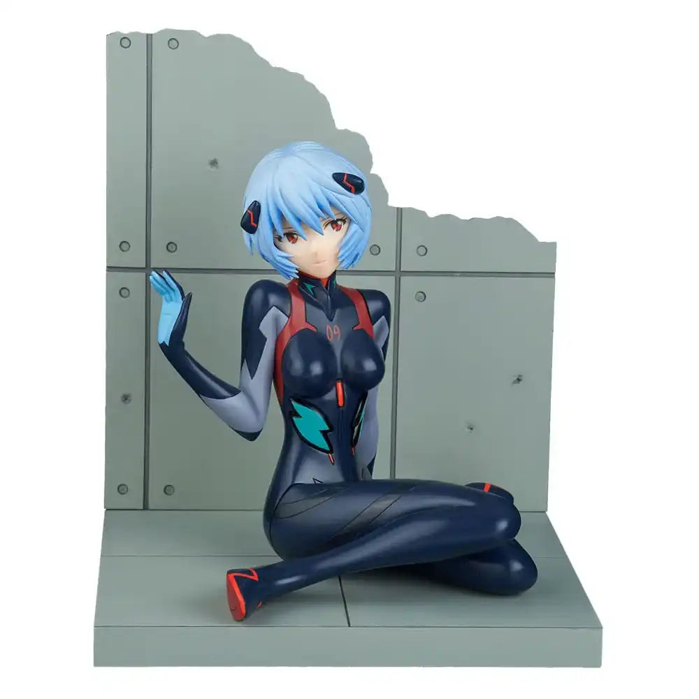 Evangelion 4.0 Final PVC Statue 1/7 Tentative Name Rei Ayanami Plugsuit Ver. New Movie Edition 10 cm - Smalltinytoystore