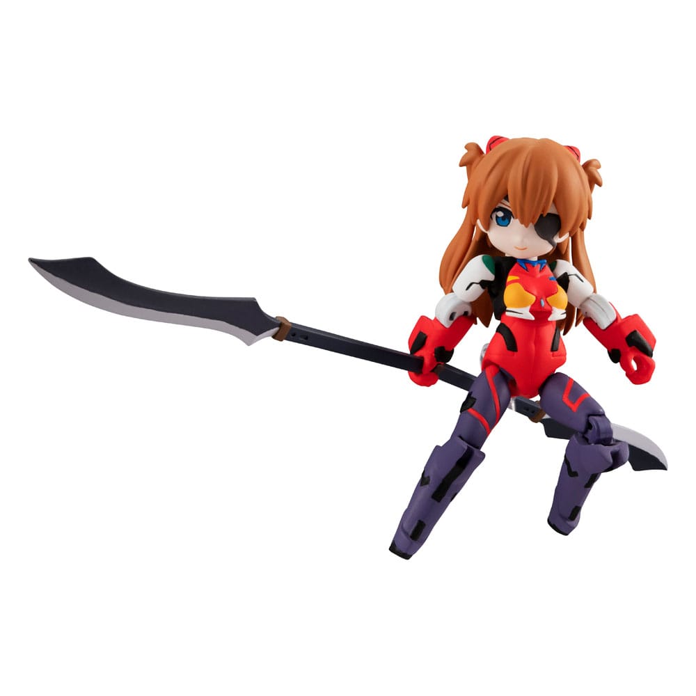 Evangelion Desktop Army Actionfiguren Shikinami Asuka Langley & Evangelion 2 8 - 15 cm - Smalltinytoystore