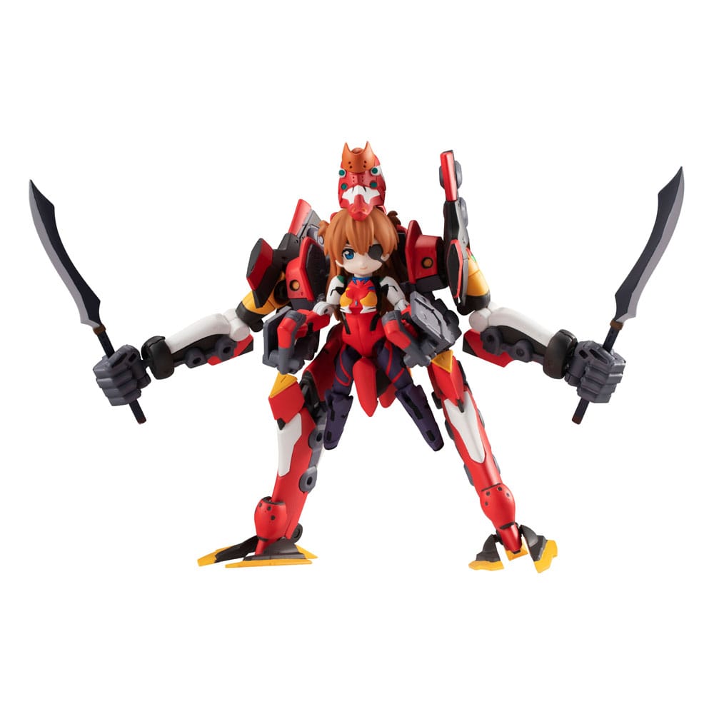 Evangelion Desktop Army Actionfiguren Shikinami Asuka Langley & Evangelion 2 8 - 15 cm - Smalltinytoystore