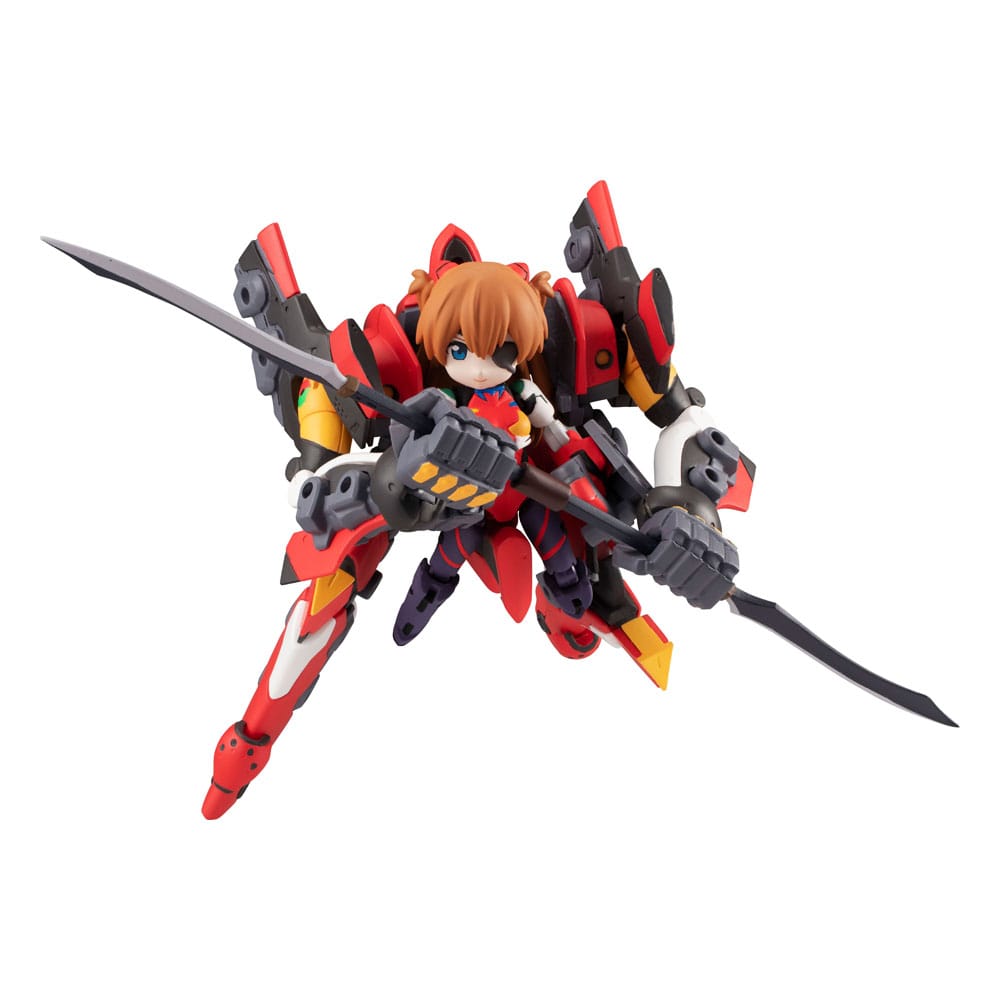 Evangelion Desktop Army Actionfiguren Shikinami Asuka Langley & Evangelion 2 8 - 15 cm - Smalltinytoystore