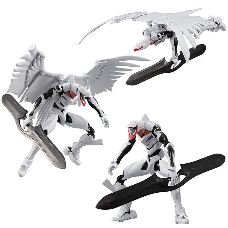 Evangelion Eva-Frame-Ex Actionfigur Neon Genesis Evangelion EVA 3-teiliges Set 13 cm - Smalltinytoystore