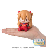 Evangelion: New Theatrical Edition Fuwa Petit Chibi Figur Asuka Plug Suit 8 cm - Smalltinytoystore