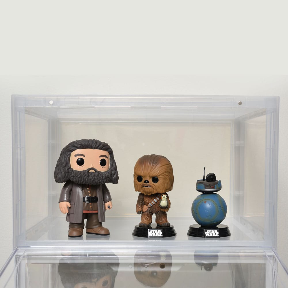 Evoretro Acryl Box Display Case für Schuhe / Figuren Stabelbar - Smalltinytoystore