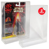 Evoretro Acryl Display Cases 2er-Pack für Actionfiguren - Smalltinytoystore