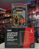 Evoretro Acryl Display Cases 2er-Pack für Actionfiguren - Smalltinytoystore