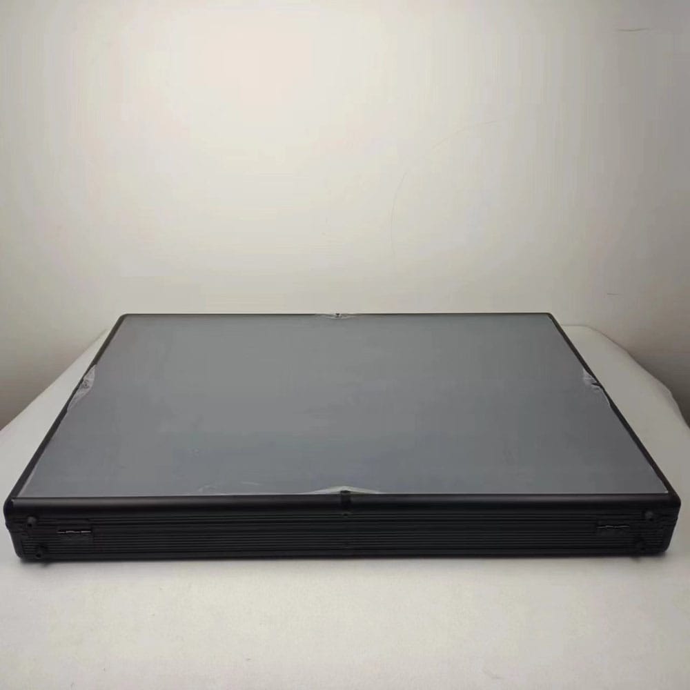 Evoretro Aluminum Display Case Black - Smalltinytoystore