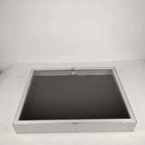 Evoretro Aluminum Display Case Silver - Smalltinytoystore