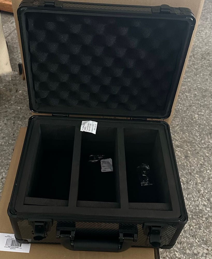 Evoretro Trading Card Koffer Silver/Gray Small - Smalltinytoystore