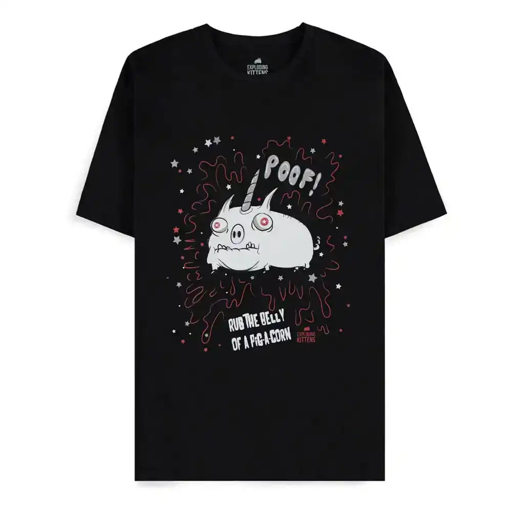 Exploding Kittens T-Shirt POOF! - Smalltinytoystore