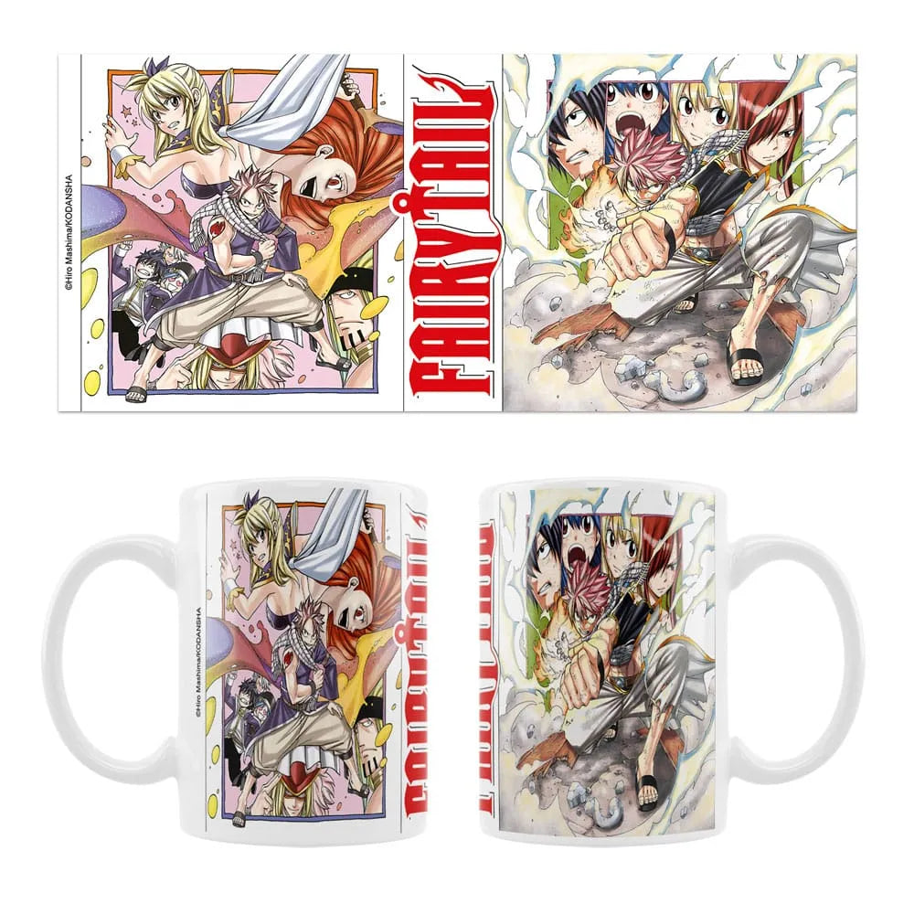 Fairy Tail Keramiktasse Natsu Manga Style - Smalltinytoystore