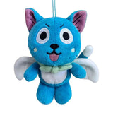 Fairy Tail Plüschfigur mit Schlüsselanhänger Happy 10 cm - Smalltinytoystore