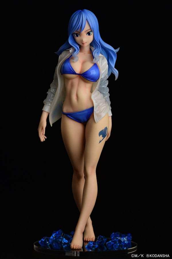 Fairy Tail Statue 1/6 Jubia Lokser Gravure_Stylesee-through wet shirt 25 cm - Smalltinytoystore