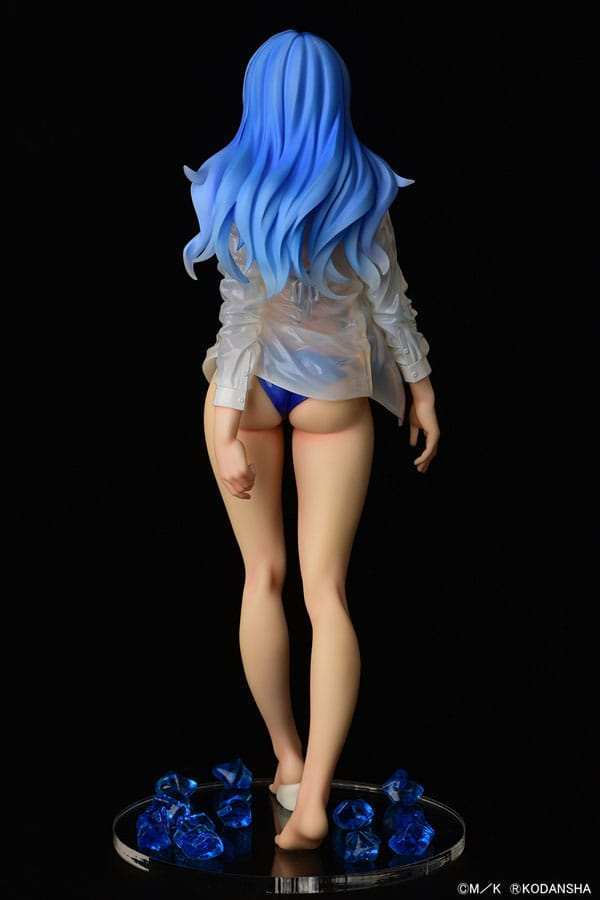 Fairy Tail Statue 1/6 Jubia Lokser Gravure_Stylesee-through wet shirt 25 cm - Smalltinytoystore