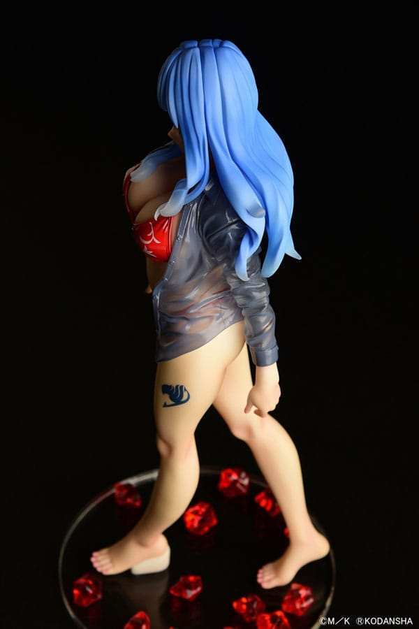 Fairy Tail Statue 1/6 Jubia Lokser Gravure_Stylesee-through wet shirt Red Bikini!! 25 cm - Smalltinytoystore