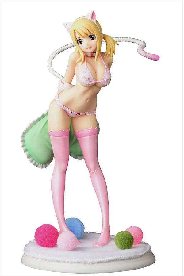 Fairy Tail Statue 1/6 Lucy Heartfilia·Cherry blossom CAT Gravure_Style 25 cm - Smalltinytoystore