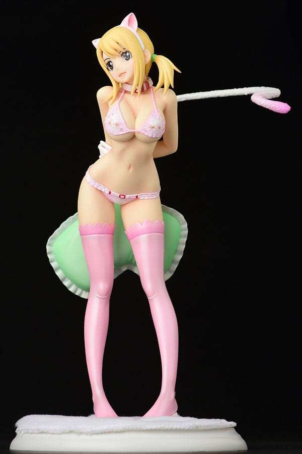 Fairy Tail Statue 1/6 Lucy Heartfilia·Cherry blossom CAT Gravure_Style 25 cm - Smalltinytoystore