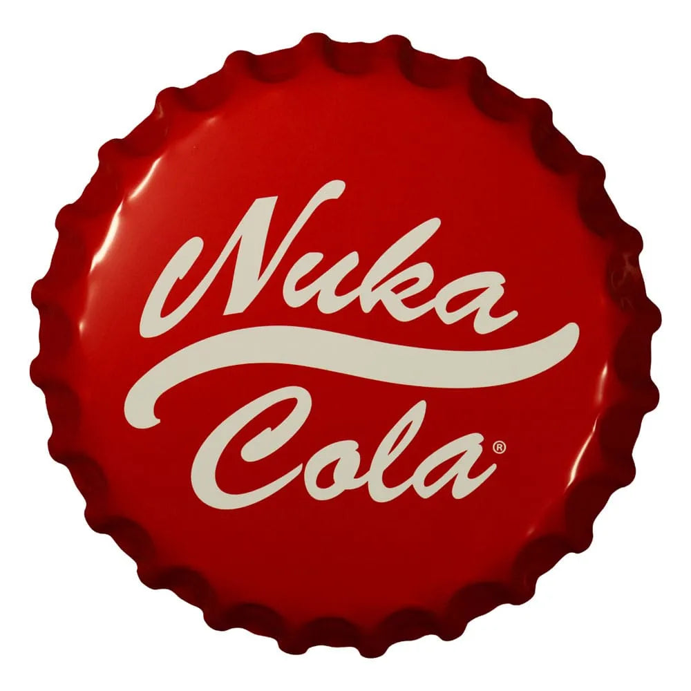 Fallout Blechschild Nuka-Cola Bottle Cap - Smalltinytoystore
