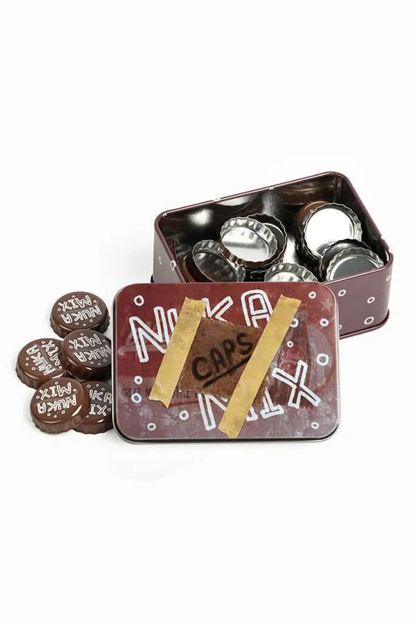 Fallout Bottle Caps Series Collectible Tin Nuka Mix10 cm - Smalltinytoystore