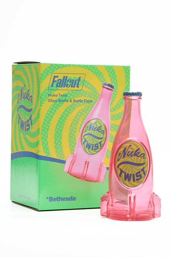 Fallout Bottle Series Replik Glass Bottle & Cap Nuka Twist - Smalltinytoystore