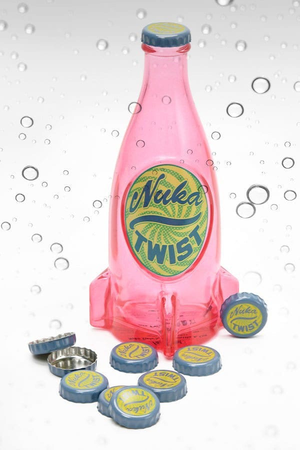 Fallout Bottle Series Replik Glass Bottle & Cap Nuka Twist - Smalltinytoystore
